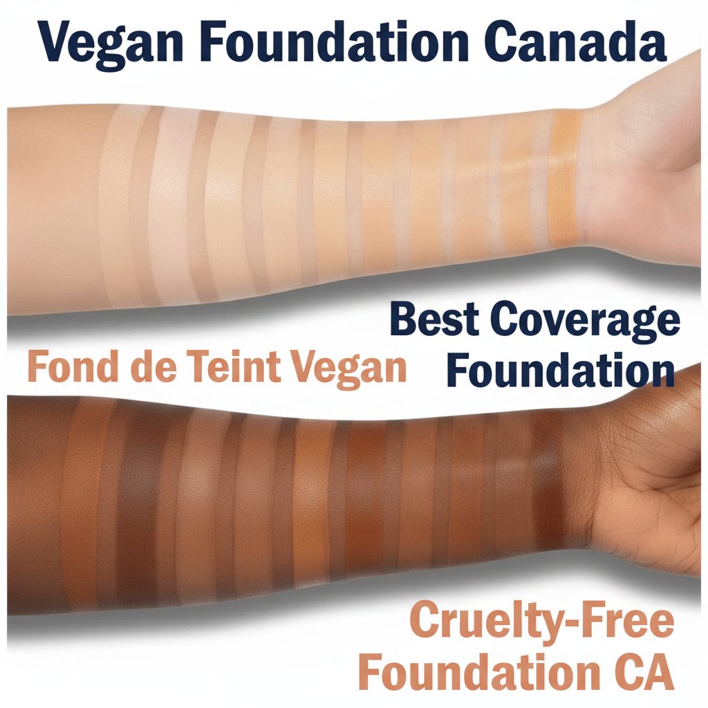 Fond de teint couvrance totale vegan - Fencygrace
