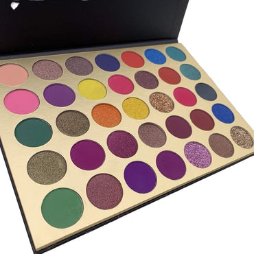 Palette de fards à paupières 30 couleurs - multicolores - Fencygrace