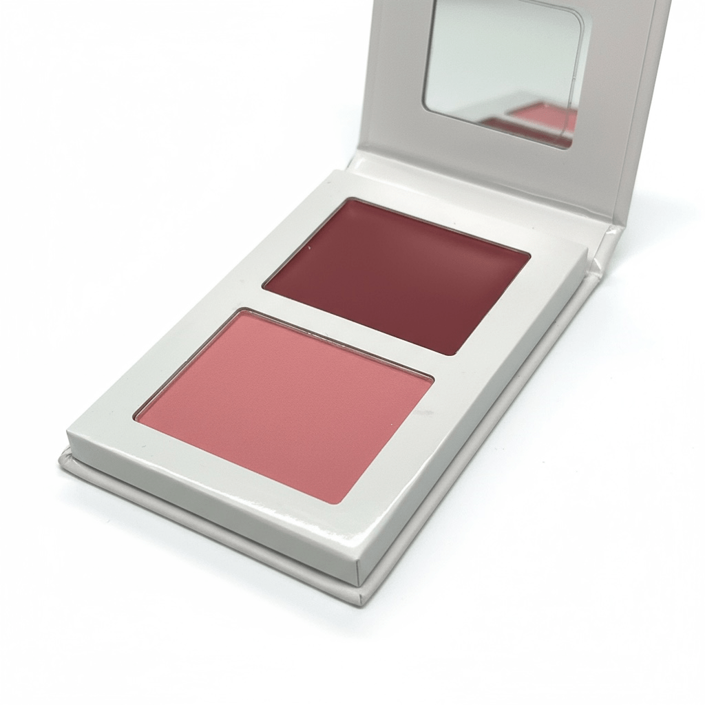 Blush Double Rose pigmenté crémeux et poudre – FencyGrace | Maquillage Végan & Naturel - Fencygrace