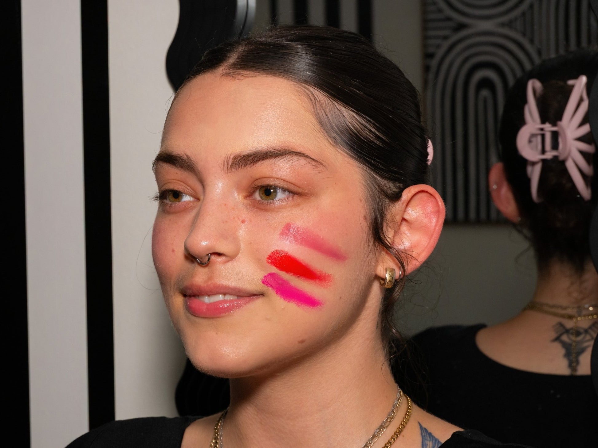 Blush Double Rose - shy/ - mauve- pink pigmenté crémeux et poudre – FencyGrace | Maquillage Végan & Naturel - Fencygrace