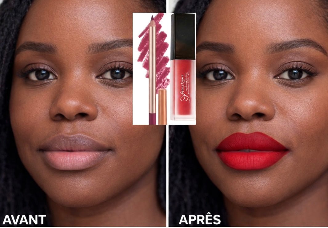 Duo Lèvres Naturelles Végan FencyGrace - 🎁 Livraison gratuite - Fencygrace