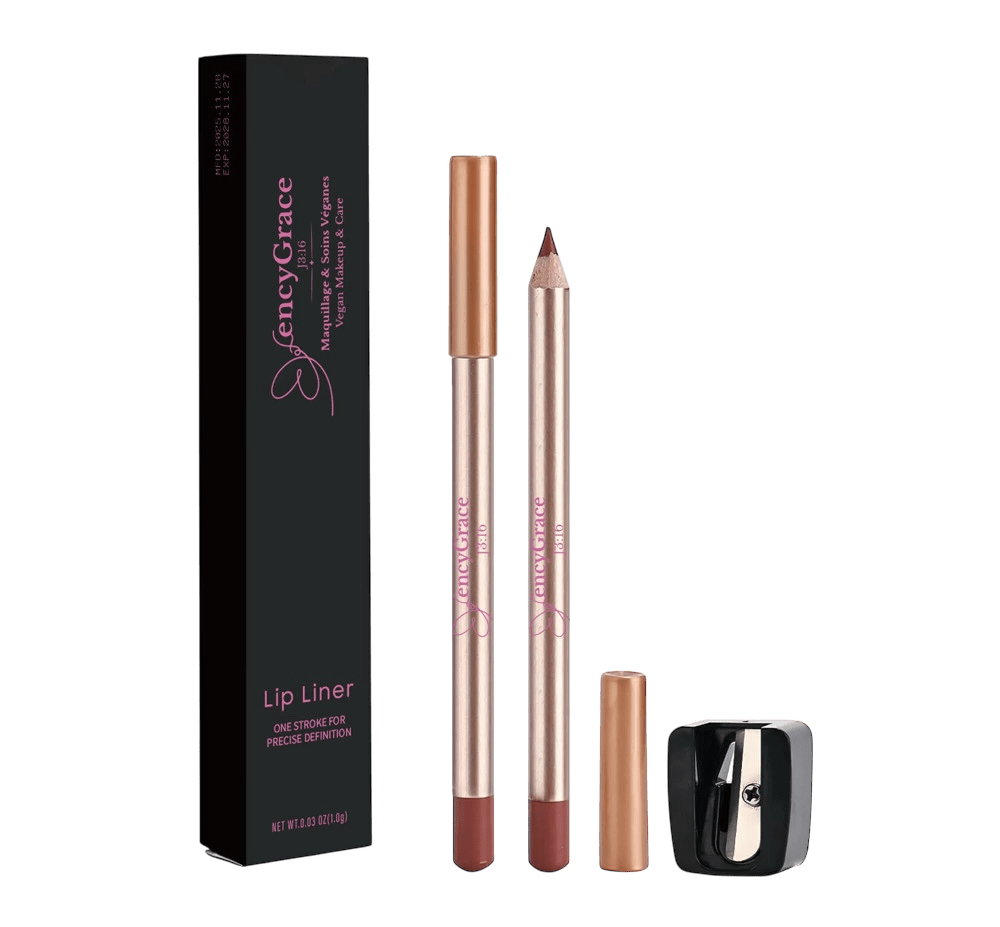 FencyGrace Line Loud, Crayon à lèvres mat Rétractable végan Infusé de Vitamine E - Fencygrace