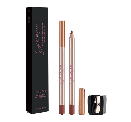 FencyGrace Line Loud, Crayon à lèvres mat Rétractable végan Infusé de Vitamine E - Fencygrace