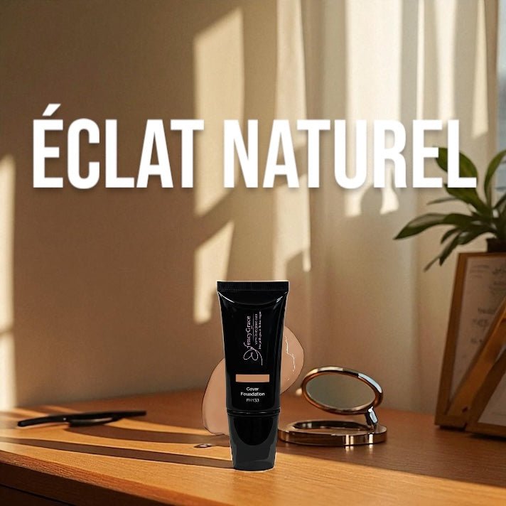 Fond de teint couvrance totale vegan FencyGrace - Dina 133 - Fencygrace