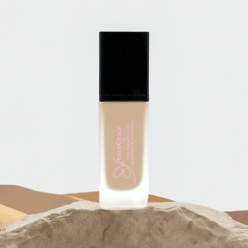 Fond de teint naturel léger | Teint lumineux vegan – FencyGrace | Disponible en Plusieurs teintes | FencyGrace - Fencygrace