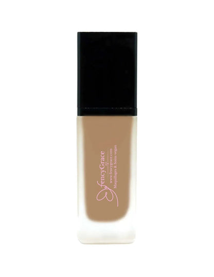 Fond de teint naturel léger | Teint lumineux vegan – FencyGrace | Disponible en Plusieurs teintes | FencyGrace - Fencygrace