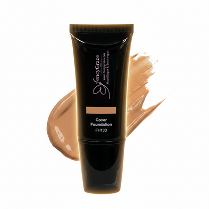 Fond de Teint Vegan Haute Couvrance – Fini Lumineux & Naturel | FencyGrace | Disponible en Plusieurs teintes - Fencygrace