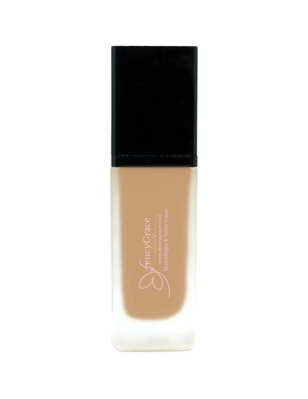 Fond de teint vegan hydratant FencyGrace - Zoé 120 - couvrance naturelle - fini lumineux - longue tenue - Fencygrace