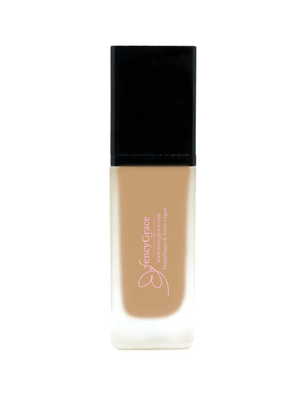 Fond de teint vegan hydratant FencyGrace - Zoé 120 - couvrance naturelle - fini lumineux - longue tenue - Fencygrace
