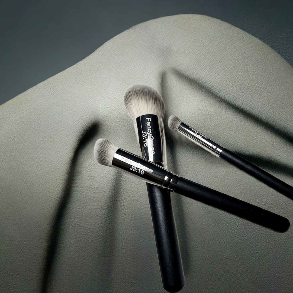 Kit 3 pinceaux maquillage Haute qualité