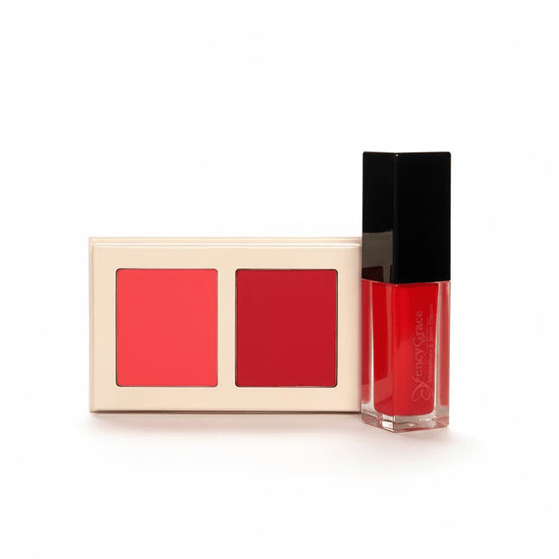 Kit Découverte FencyGrace – Double Blush Rose & Lipgloss à l’Aloès 🌿💄 - Fencygrace