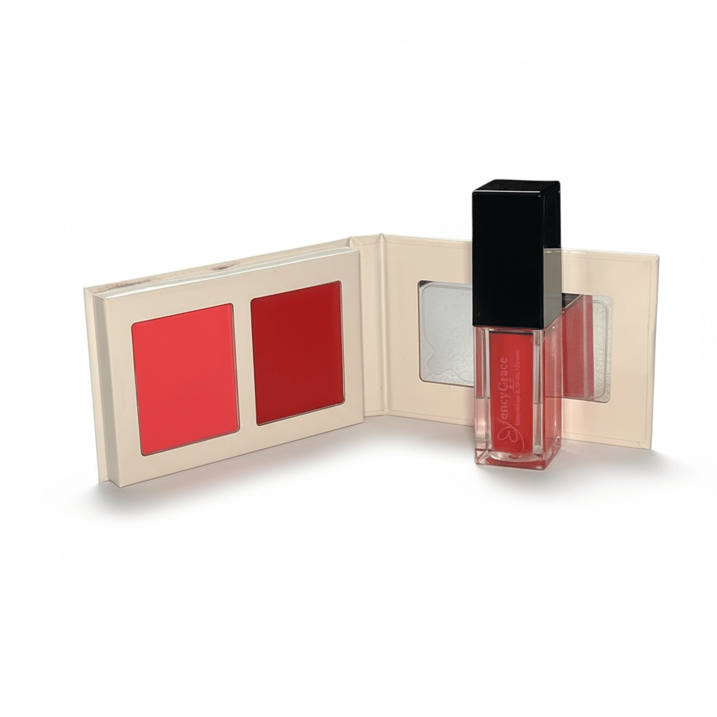 Kit Découverte FencyGrace – Double Blush Rose & Lipgloss à l’Aloès 🌿💄 - Fencygrace