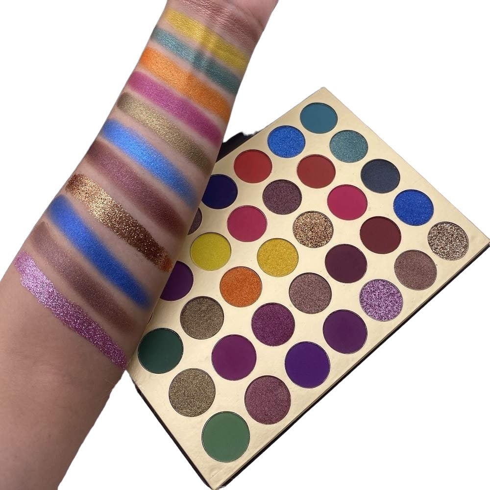Palette de fards à paupières 30 couleurs- multicolores - Fencygrace