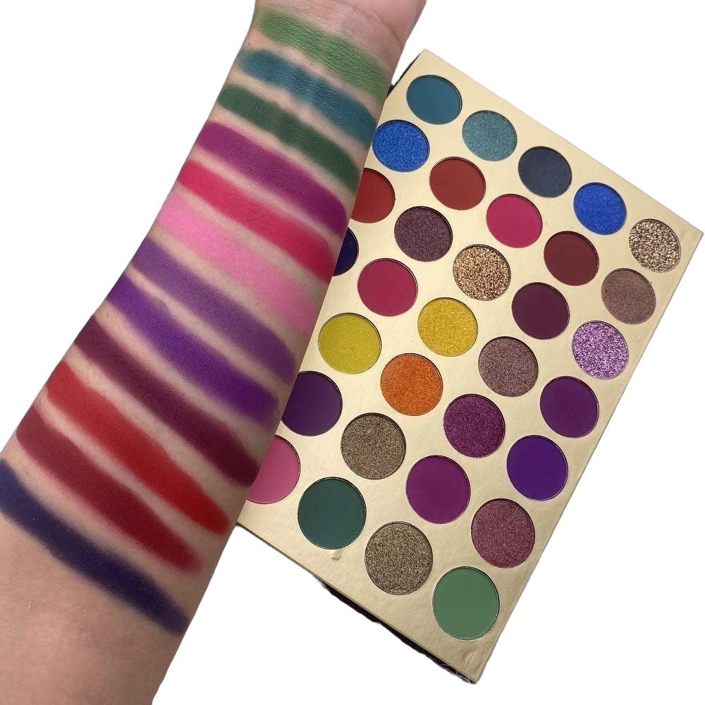 Palette de fards à paupières 30 couleurs- multicolores - Fencygrace