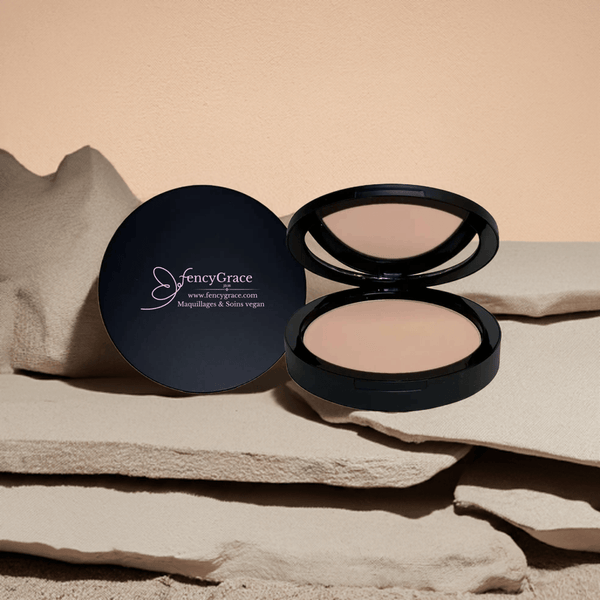 Poudre vegan FencyGrace fini velouté peau lisse teinte Jael 101