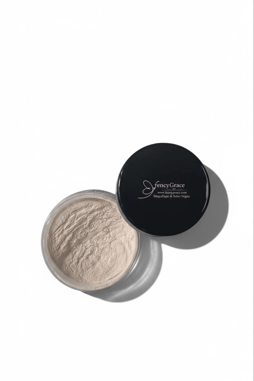 Poudre de finition FencyGrace – Fini mat naturel, tenue longue & 100 % végane - Fencygrace